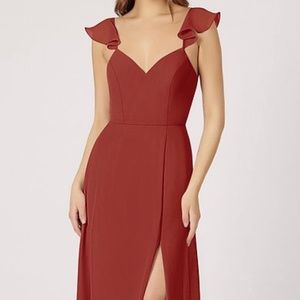 Terracotta Bridesmaid Dress